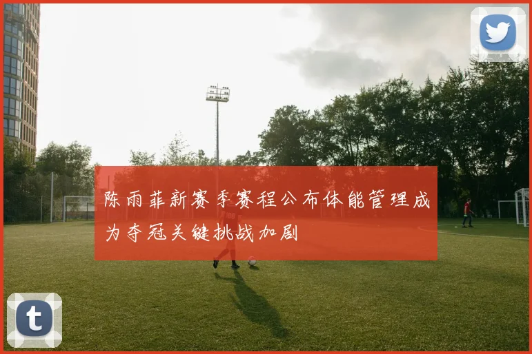 陈雨菲新赛季赛程公布体能管理成为夺冠关键挑战加剧